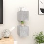 Muebles de salón de pared 2 uds gris hormigón 30,5x30x30 cm de vidaXL, Muebles TV - Ref: Foro24-804494, Precio: 47,19 €, Desc...