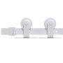 Puerta corredera con herrajes madera maciza de pino 85x210 cm de vidaXL, Puertas - Ref: Foro24-3203088, Precio: 168,61 €, Des...