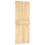 Puerta corredera con herrajes madera maciza de pino 80x210 cm von vidaXL, Türen - Ref: Foro24-3203087, Preis: 181,04 €, Rabat...