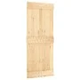 Schiebetür mit Beschlägen aus massivem Kiefernholz 85x210 cm von vidaXL, Türen - Ref: Foro24-3202988, Preis: 150,71 €, Rabatt: %