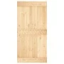 Schiebetür mit Beschlägen aus massivem Kiefernholz, 100 x 210 cm von vidaXL, Türen - Ref: Foro24-3202991, Preis: 195,92 €, Ra...