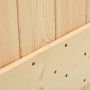 Puerta corredera con herrajes madera maciza de pino 80x210 cm de vidaXL, Puertas - Ref: Foro24-3203051, Precio: 180,21 €, Des...