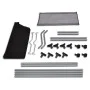 Clasificador de lavandería con 4 bolsas de color gris negro de vidaXL, Cestas para ropa - Ref: Foro24-240367, Precio: 37,97 €...