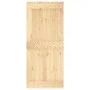 Puerta corredera con herrajes madera maciza de pino 90x210 cm de vidaXL, Puertas - Ref: Foro24-3203142, Precio: 185,21 €, Des...