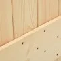 Schiebetür mit Beschlägen aus massivem Kiefernholz, 90 x 210 cm von vidaXL, Türen - Ref: Foro24-3203206, Preis: 184,10 €, Rab...
