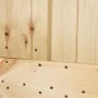 Schiebetür mit Beschlägen aus massivem Kiefernholz, 90 x 210 cm von vidaXL, Türen - Ref: Foro24-3203206, Preis: 184,10 €, Rab...