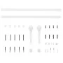 Puerta corredera con herrajes madera maciza de pino 80x210 cm de vidaXL, Puertas - Ref: Foro24-3203255, Precio: 173,99 €, Des...
