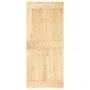 Schiebetür mit Beschlägen aus massivem Kiefernholz 90x210 cm von vidaXL, Türen - Ref: Foro24-3203257, Preis: 191,53 €, Rabatt: %
