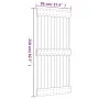 Puerta corredera con herrajes madera maciza de pino 95x210 cm de vidaXL, Puertas - Ref: Foro24-3203258, Precio: 193,32 €, Des...