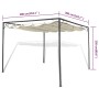 Cenador de jardín con tejado toldo retráctil de vidaXL, Carpas y cenadores - Ref: Foro24-40786, Precio: 247,78 €, Descuento: %