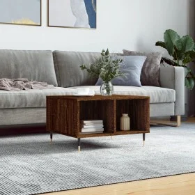 Couchtisch aus braunem Eichensperrholz, 60 x 50 x 36,5 cm von vidaXL, Couchtisch - Ref: Foro24-830539, Preis: 44,70 €, Rabatt: %