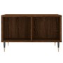 Mesa de centro madera contrachapada marrón roble 60x50x36,5 cm de vidaXL, Mesas de centro - Ref: Foro24-830539, Precio: 45,23...
