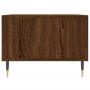 Mesa de centro madera contrachapada marrón roble 60x50x36,5 cm de vidaXL, Mesas de centro - Ref: Foro24-830539, Precio: 45,23...
