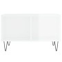 Mesa de centro madera contrachapada blanco brillo 60x50x36,5 cm de vidaXL, Mesas de centro - Ref: Foro24-830542, Precio: 46,9...