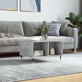 Concrete gray plywood coffee table 60x50x36.5 cm by vidaXL, Coffee table - Ref: Foro24-830536, Price: 43,95 €, Discount: %