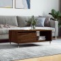 Mesa de centro madera contrachapada marrón roble 90x50x36,5 cm de vidaXL, Mesas de centro - Ref: Foro24-830563, Precio: 62,96...