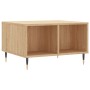 Mesa de centro madera contrachapada roble Sonoma 60x50x36,5 cm de vidaXL, Mesas de centro - Ref: Foro24-830535, Precio: 44,00...