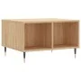 Mesa de centro madera contrachapada roble Sonoma 60x50x36,5 cm de vidaXL, Mesas de centro - Ref: Foro24-830535, Precio: 43,50...