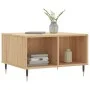 Mesa de centro madera contrachapada roble Sonoma 60x50x36,5 cm de vidaXL, Mesas de centro - Ref: Foro24-830535, Precio: 43,50...