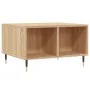 Mesa de centro madera contrachapada roble Sonoma 60x50x36,5 cm de vidaXL, Mesas de centro - Ref: Foro24-830535, Precio: 43,50...