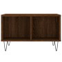 Mesa de centro madera contrachapada marrón roble 60x50x36,5 cm de vidaXL, Mesas de centro - Ref: Foro24-830547, Precio: 44,19...