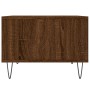 Mesa de centro madera contrachapada marrón roble 60x50x36,5 cm de vidaXL, Mesas de centro - Ref: Foro24-830547, Precio: 44,19...