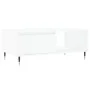 Mesa de centro madera contrachapada blanco 90x50x36,5 cm de vidaXL, Mesas de centro - Ref: Foro24-830556, Precio: 64,18 €, De...