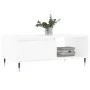 Mesa de centro madera contrachapada blanco 90x50x36,5 cm de vidaXL, Mesas de centro - Ref: Foro24-830556, Precio: 64,18 €, De...