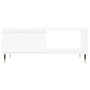 Mesa de centro madera contrachapada blanco 90x50x36,5 cm de vidaXL, Mesas de centro - Ref: Foro24-830556, Precio: 64,95 €, De...