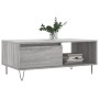 Mesa de centro madera contrachapada gris Sonoma 90x50x36,5 cm de vidaXL, Mesas de centro - Ref: Foro24-830570, Precio: 63,07 ...