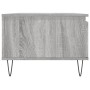 Mesa de centro madera contrachapada gris Sonoma 90x50x36,5 cm de vidaXL, Mesas de centro - Ref: Foro24-830570, Precio: 63,07 ...