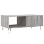 Mesa de centro madera contrachapada gris Sonoma 90x50x36,5 cm de vidaXL, Mesas de centro - Ref: Foro24-830570, Precio: 63,07 ...