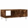 Mesa de centro madera contrachapada roble ahumado 90x50x36,5 cm de vidaXL, Mesas de centro - Ref: Foro24-830569, Precio: 61,0...
