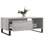 Mesa de centro madera contrachapada gris Sonoma 90x50x36,5 cm de vidaXL, Mesas de centro - Ref: Foro24-830578, Precio: 65,63 ...