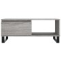 Mesa de centro madera contrachapada gris Sonoma 90x50x36,5 cm de vidaXL, Mesas de centro - Ref: Foro24-830578, Precio: 66,45 ...