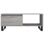 Mesa de centro madera contrachapada gris Sonoma 90x50x36,5 cm de vidaXL, Mesas de centro - Ref: Foro24-830578, Precio: 65,63 ...