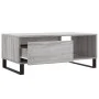 Mesa de centro madera contrachapada gris Sonoma 90x50x36,5 cm de vidaXL, Mesas de centro - Ref: Foro24-830578, Precio: 65,63 ...