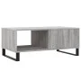 Mesa de centro madera contrachapada gris Sonoma 90x50x36,5 cm de vidaXL, Mesas de centro - Ref: Foro24-830578, Precio: 65,63 ...
