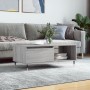 Mesa de centro madera contrachapada gris Sonoma 90x50x36,5 cm de vidaXL, Mesas de centro - Ref: Foro24-830562, Precio: 63,85 ...