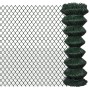 Valla de tela metálica acero verde 1,25x25 m de vidaXL, Paneles de vallas - Ref: Foro24-140350, Precio: 100,44 €, Descuento: %