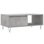 Mesa de centro madera contrachapada gris hormigón 90x50x36,5 cm de vidaXL, Mesas de centro - Ref: Foro24-830568, Precio: 60,1...