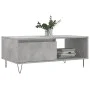 Mesa de centro madera contrachapada gris hormigón 90x50x36,5 cm de vidaXL, Mesas de centro - Ref: Foro24-830568, Precio: 60,1...