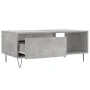 Mesa de centro madera contrachapada gris hormigón 90x50x36,5 cm de vidaXL, Mesas de centro - Ref: Foro24-830568, Precio: 60,1...