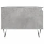 Mesa de centro madera contrachapada gris hormigón 90x50x36,5 cm de vidaXL, Mesas de centro - Ref: Foro24-830568, Precio: 60,1...