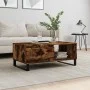 Smoked oak plywood coffee table 90x50x36.5 cm by vidaXL, Coffee table - Ref: Foro24-830577, Price: 61,46 €, Discount: %