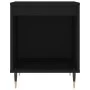 Nightstands 2 pcs engineered wood black 40x35x50 cm by vidaXL, Nightstands - Ref: Foro24-830703, Price: 55,72 €, Discount: %