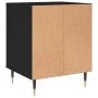 Nightstands 2 pcs engineered wood black 40x35x50 cm by vidaXL, Nightstands - Ref: Foro24-830703, Price: 55,72 €, Discount: %