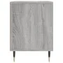 Bedside table 2 units engineered wood gray Sonoma 40x35x50 cm by vidaXL, Nightstands - Ref: Foro24-830713, Price: 47,66 €, Di...