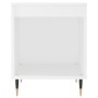 Mesitas de noche 2 uds madera de ingeniería blanco 40x35x50 cm de vidaXL, Mesitas de noche - Ref: Foro24-830701, Precio: 41,6...