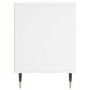 Mesitas de noche 2 uds madera de ingeniería blanco 40x35x50 cm de vidaXL, Mesitas de noche - Ref: Foro24-830701, Precio: 41,6...